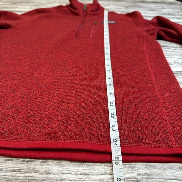 Patagonia Men's Better Sweater Fleece Jacket Dark Red XS Extra Small Zip Pocket - Picture 9 of 10